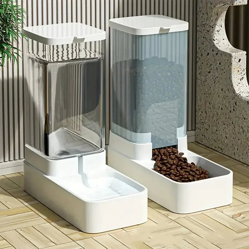 Gravity Dog Food and Water Dispenser Set