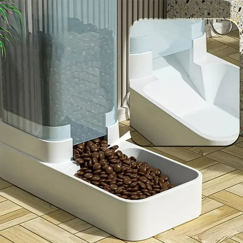 Gravity Dog Food and Water Dispenser Set