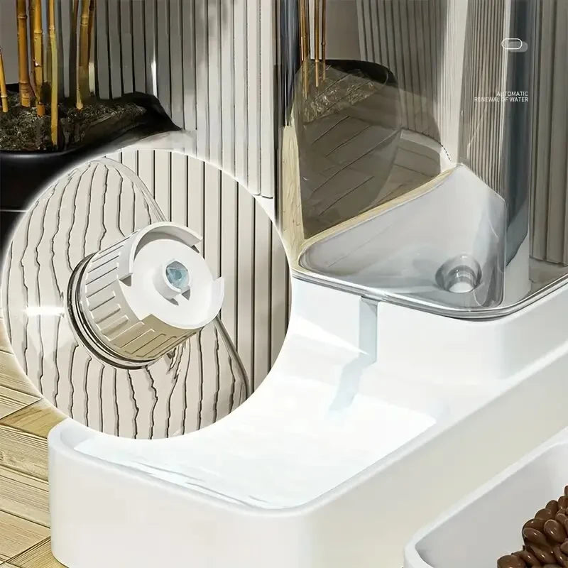Gravity Dog Food and Water Dispenser Set