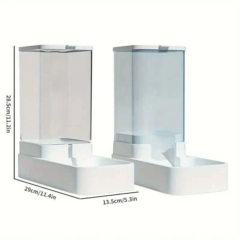 Gravity Dog Food and Water Dispenser Set