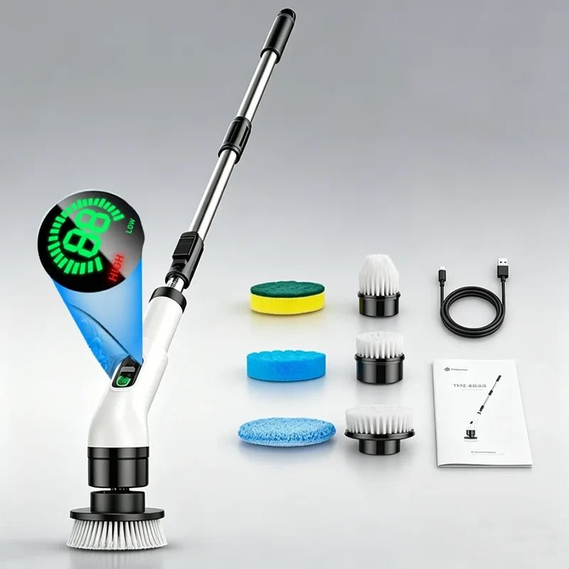 Electric Cordless Power Scrubber