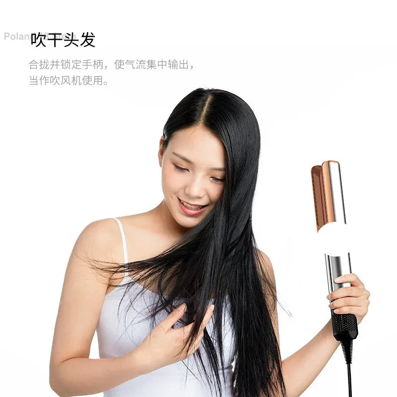 Two-in-One Hair Dryer Straightener