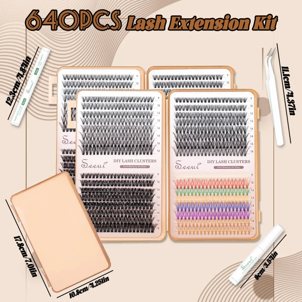 SEEUI Lash Cluster Kit