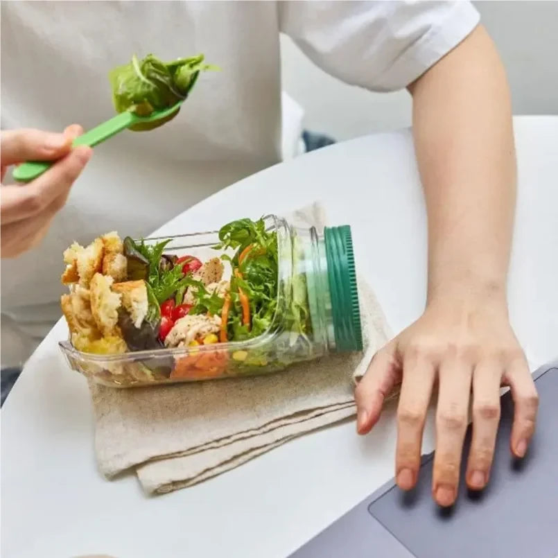 Reusable Portable Salad Container