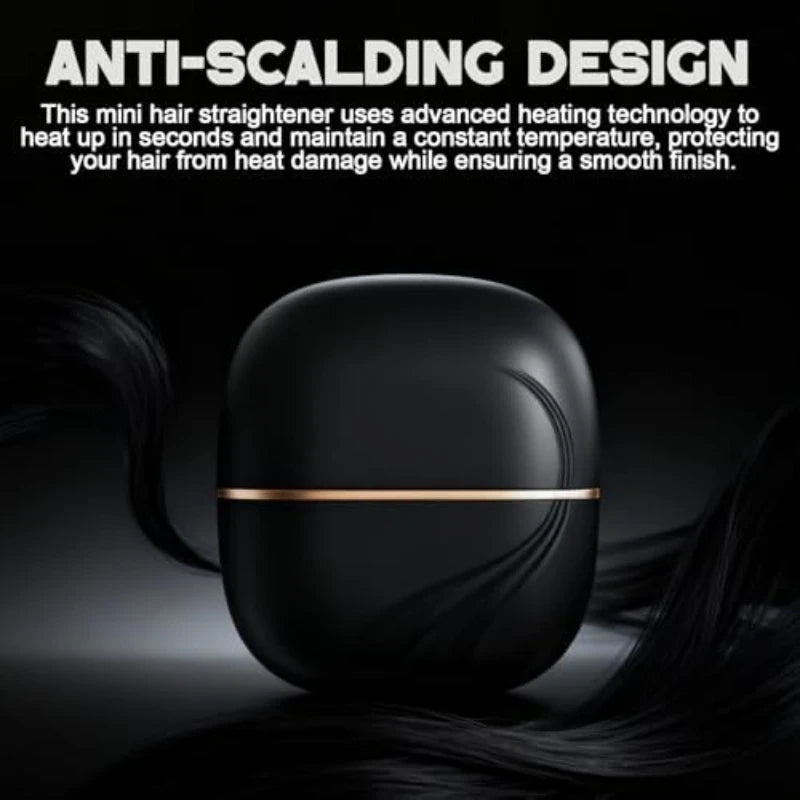 Portable Anti-Scald Straightening Brush
