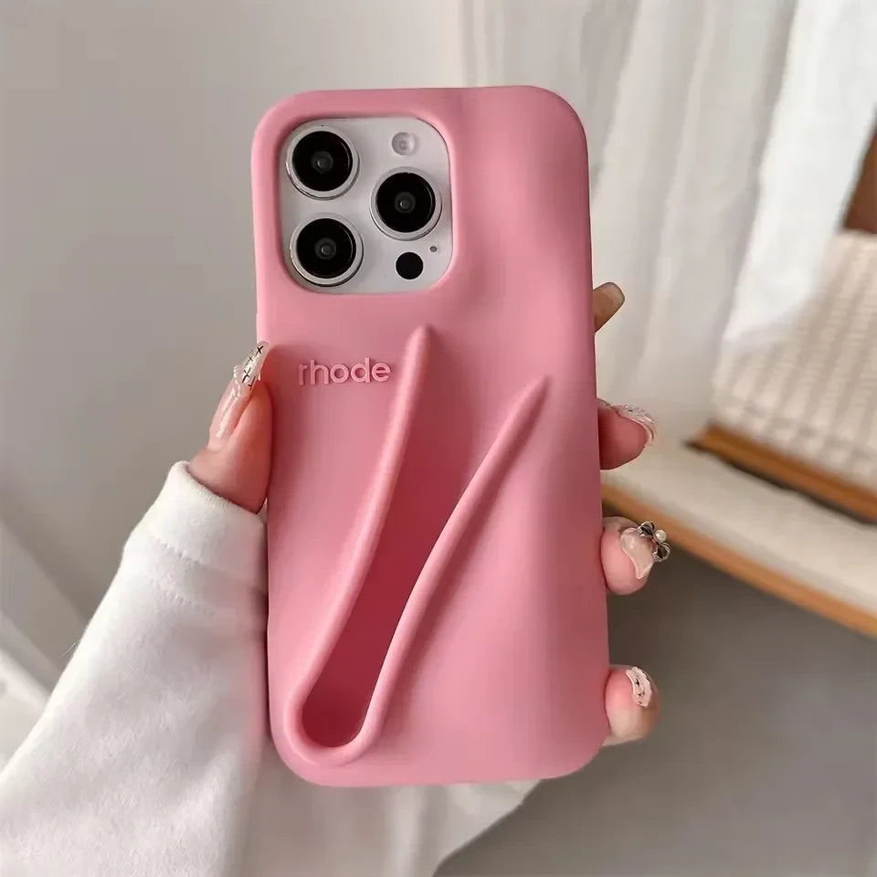 Ribbon Accent Phone Case