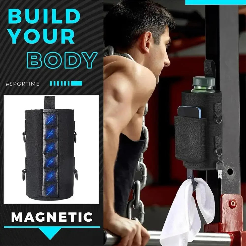 Magnetic Gym Bottle Carrier