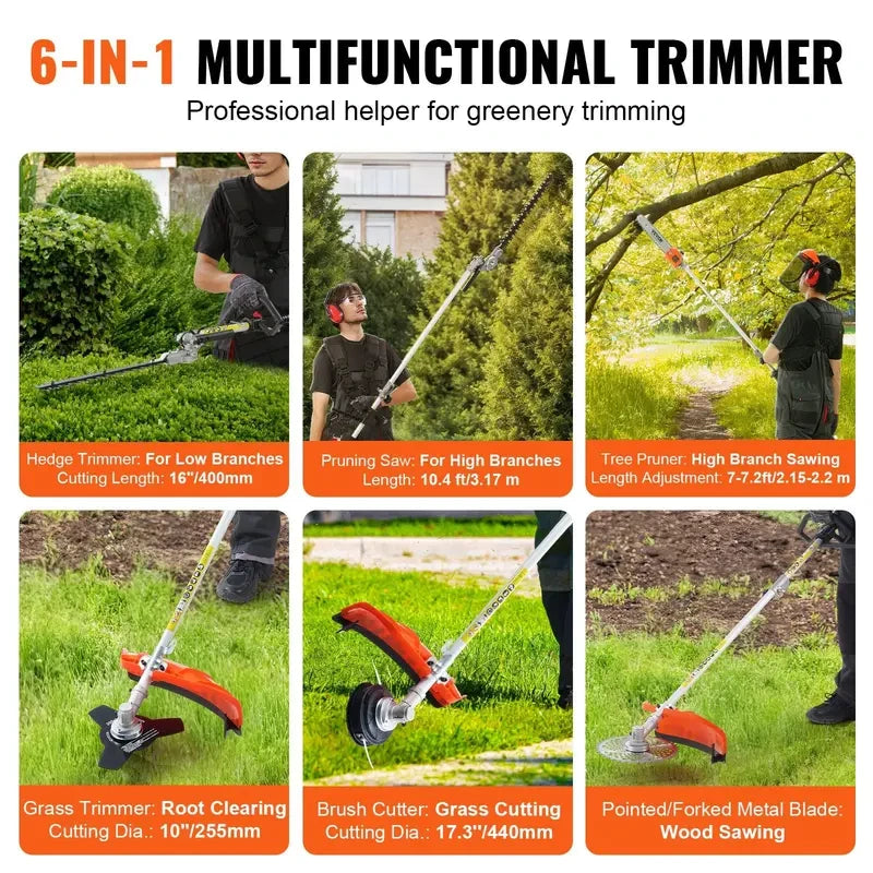 Gas Powered Multi-Tool Trimmer