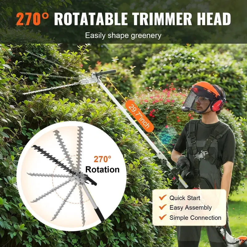 Gas Powered Multi-Tool Trimmer
