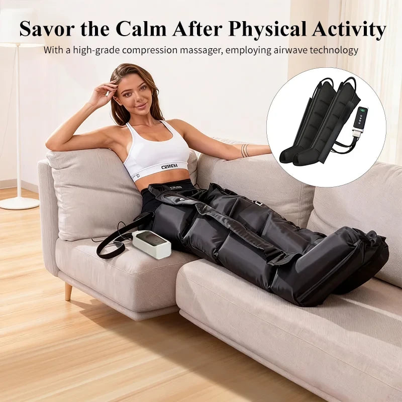 Portable Airwave Leg Massager
